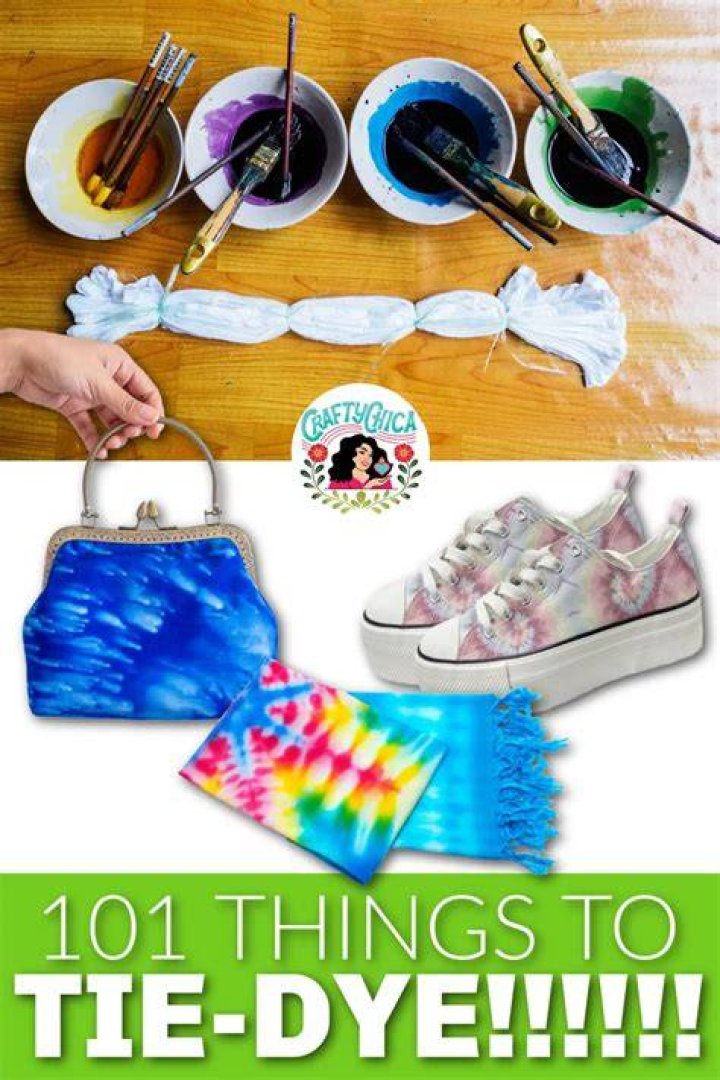 How To Tie Dye With Things You Already Have In The House